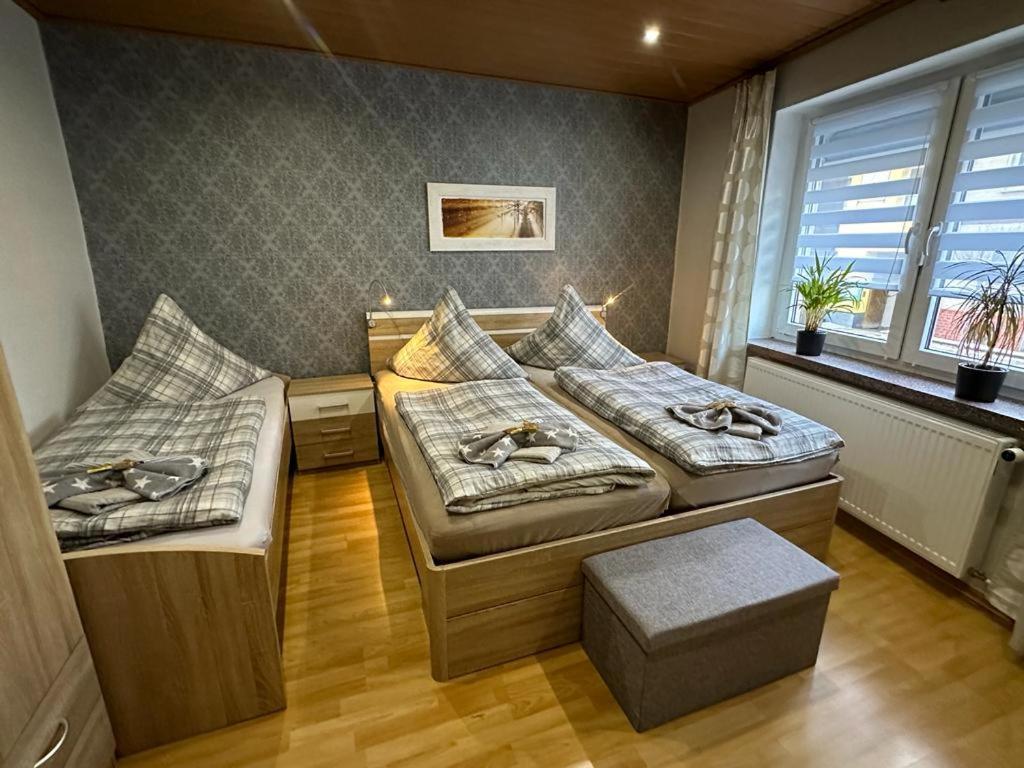 Christels Ferienwohnung 2 In Thale Mit Ueberdachter Terrasse, Kueche Mit Tv & Geschirrspueler Extérieur photo