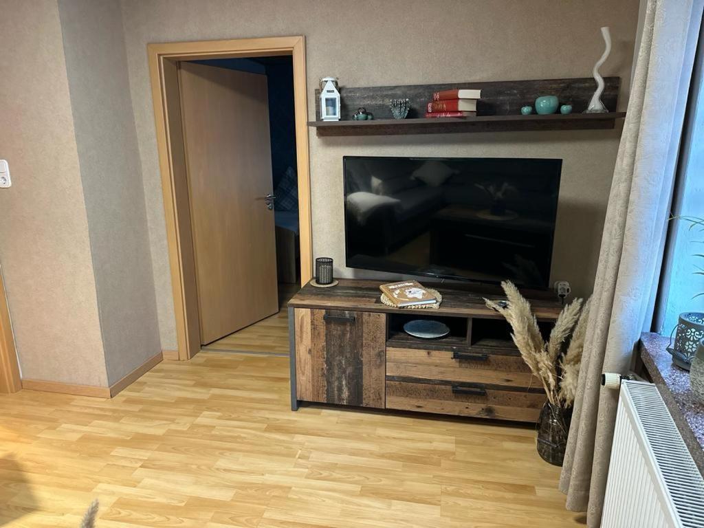Christels Ferienwohnung 2 In Thale Mit Ueberdachter Terrasse, Kueche Mit Tv & Geschirrspueler Extérieur photo