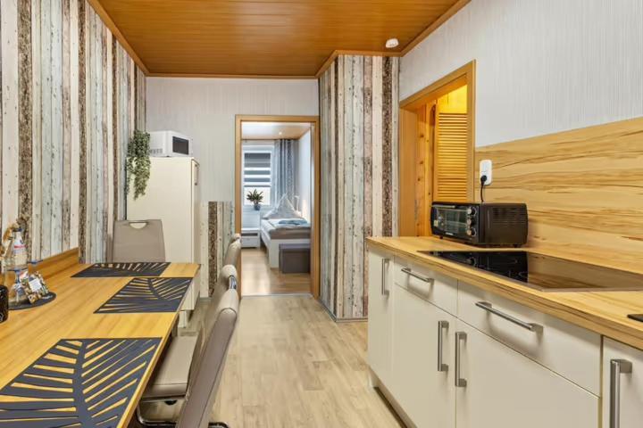 Christels Ferienwohnung 2 In Thale Mit Ueberdachter Terrasse, Kueche Mit Tv & Geschirrspueler Extérieur photo